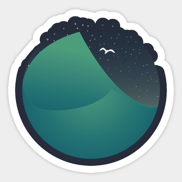 Starry Sea Sticker by DASH_ans